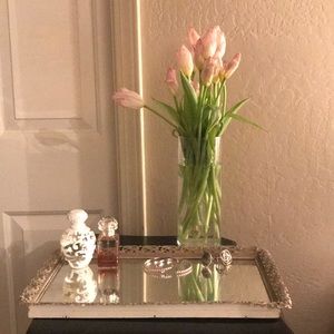 Vintage Mirrored Tray